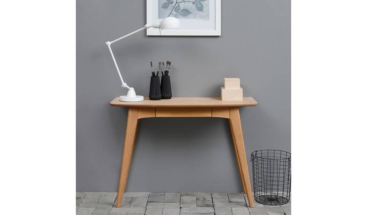 Furniture To Go Woodstock 1 Drawer Office Desk - Natural