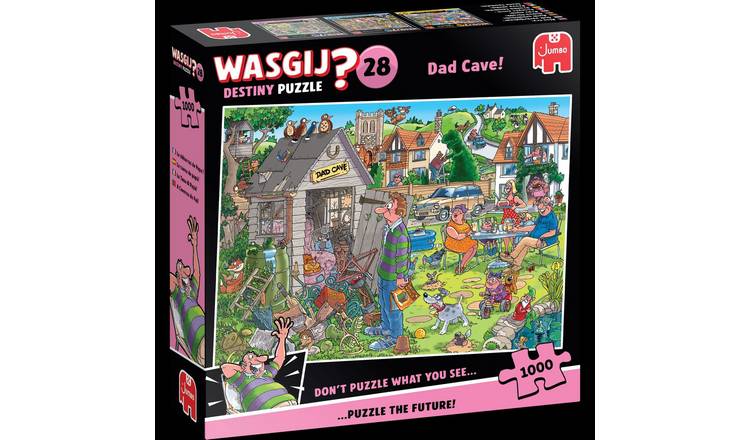 Wasgij Destiny 28 Dad Cave 1000 Pieces Jigsaw Puzzle