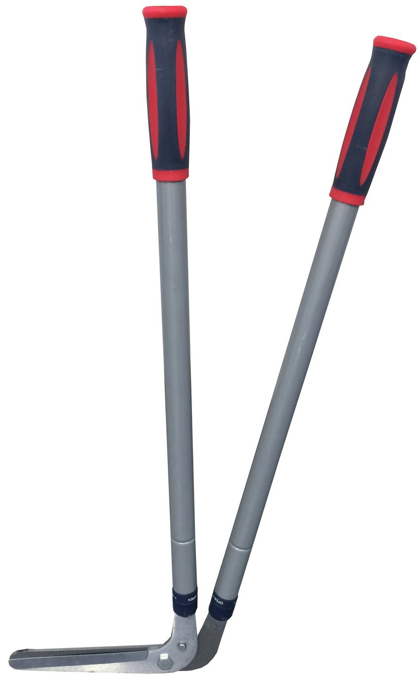 Spear & Jackson Razorsharp Steel Telescopic Edging Shears.