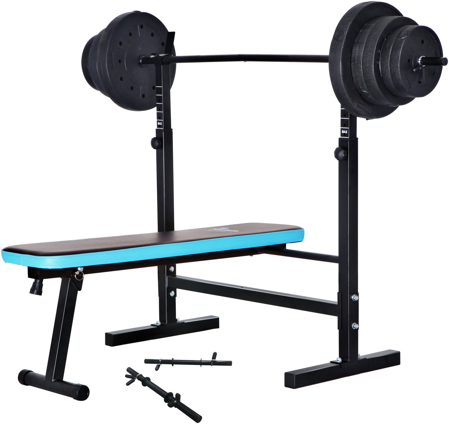 Men's bench with weights new arrivals