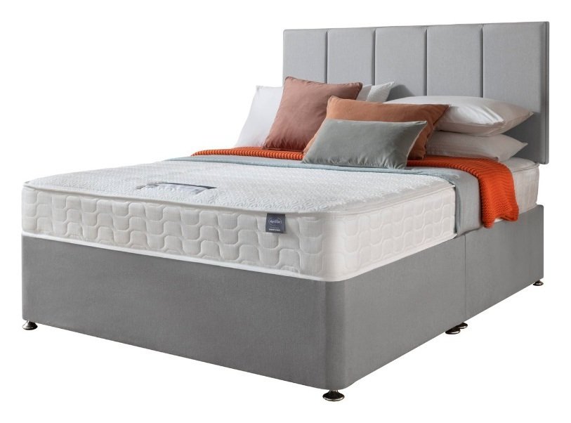 Silentnight Hatfield Small Double Memory Diavn Bed - Grey