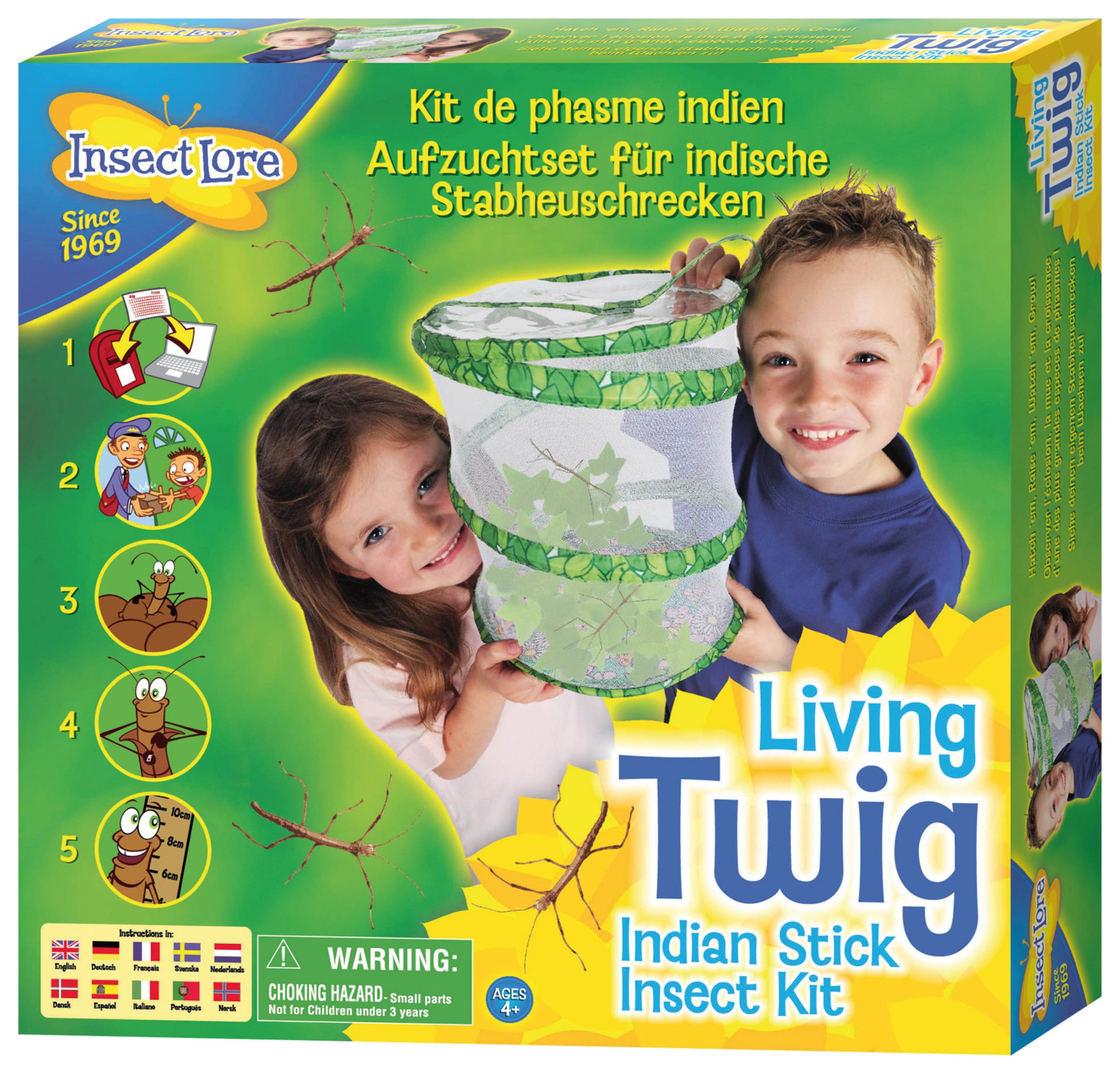 Insect Lore Living Twig Indian Stick Insect Kit Review - Review Toys