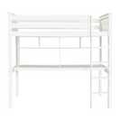 Buy Argos Home Brooklyn High Sleeper Bed, Desk & Shelves - White | Kids ...