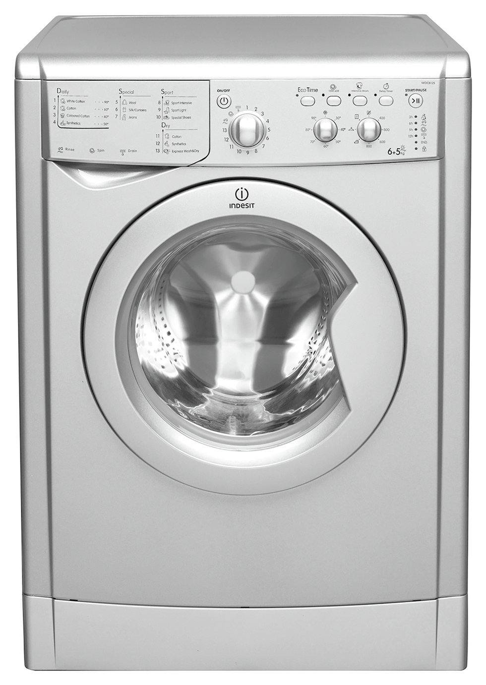 Indesit IWDC6125S 6KG / 5KG 1200 Spin Washer Dryer Review