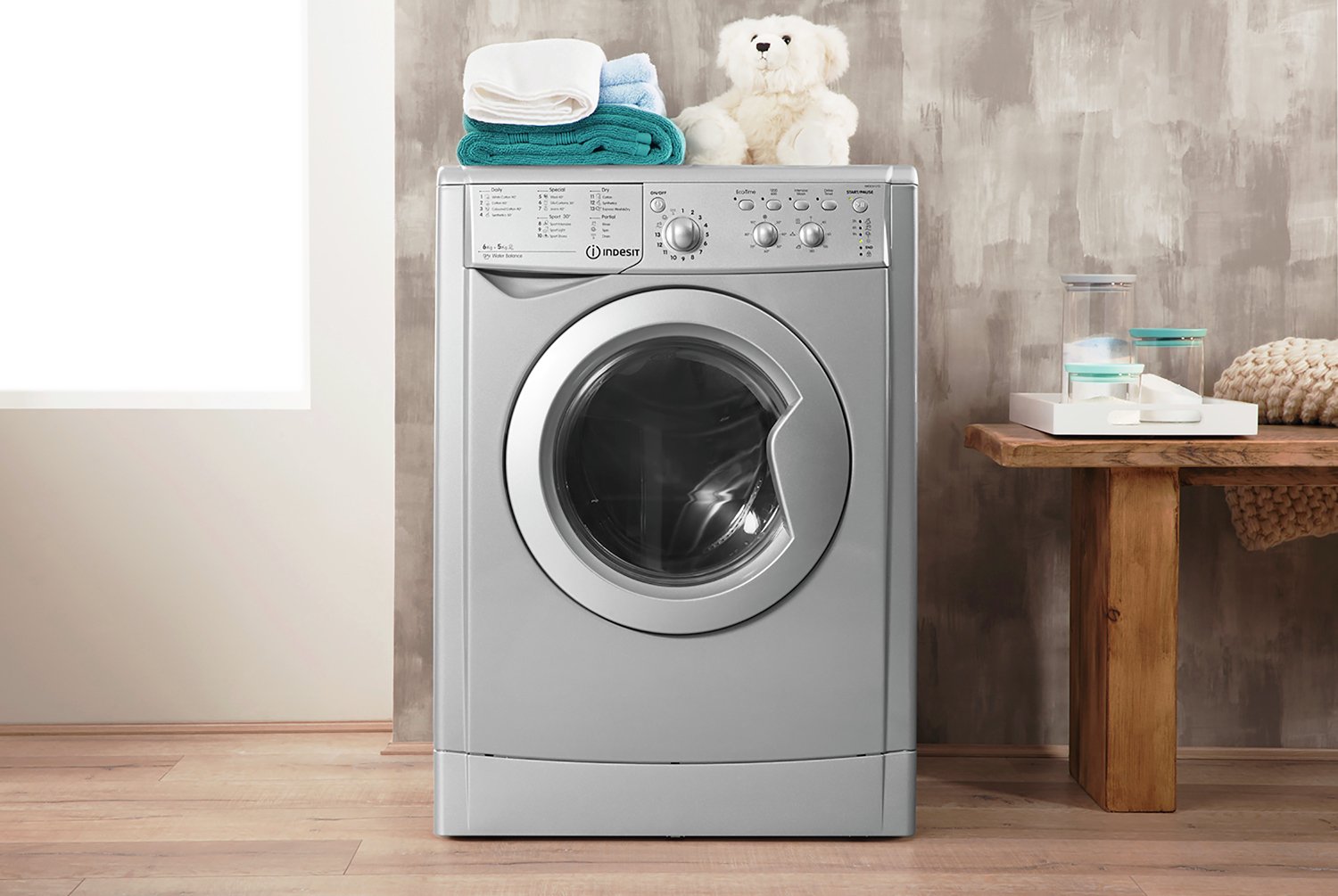 Indesit IWDC6125S 6KG / 5KG 1200 Spin Washer Dryer Review