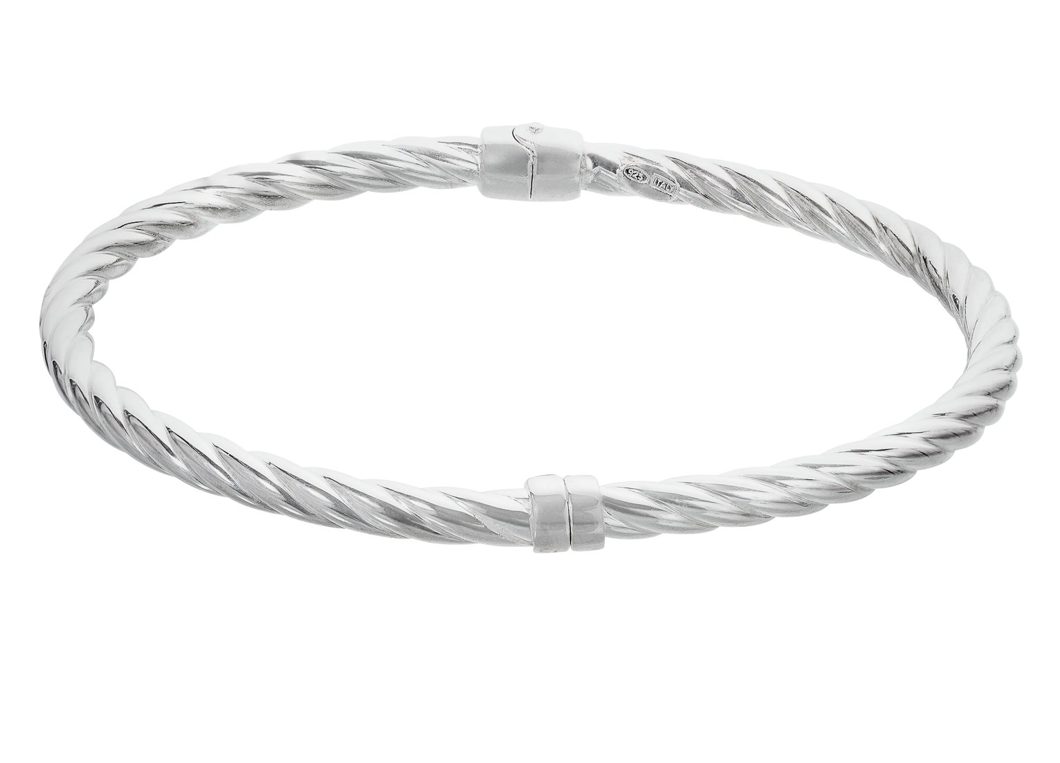 Revere Italian Sterling Silver Hinged Twist Bangle Review