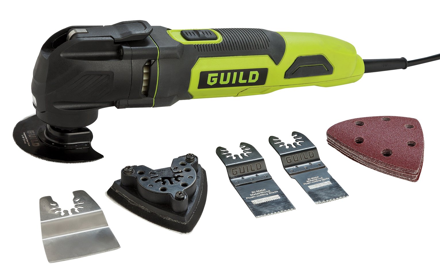 Guild 3-in-1 Multi-Tool with 20 Accessories ‚Äì 300W