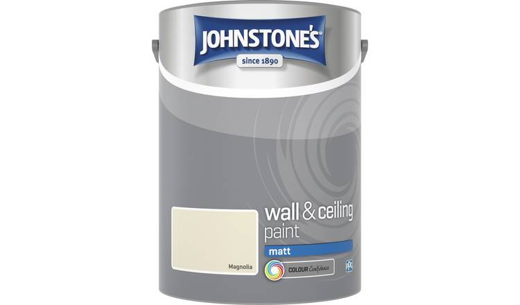 Johnstone's Wall & Ceiling Paint Matt 5L - Magnolia