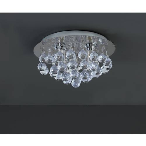 Buy Argos Home Reina Droplets Flush Ceiling Light - Chrome ...