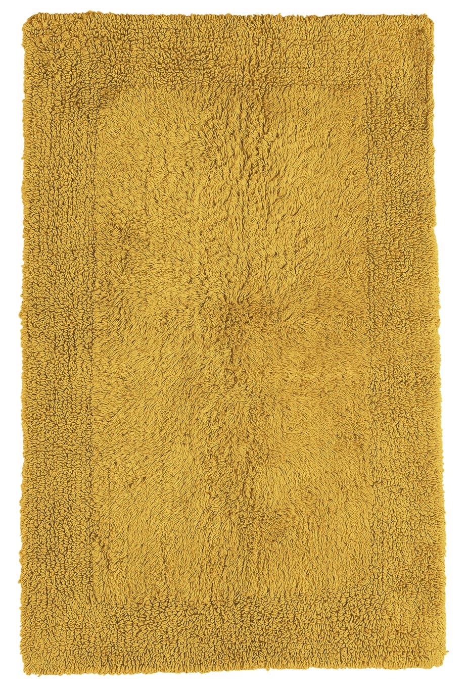 Argos Home Reversible Bath Mat - Mustard