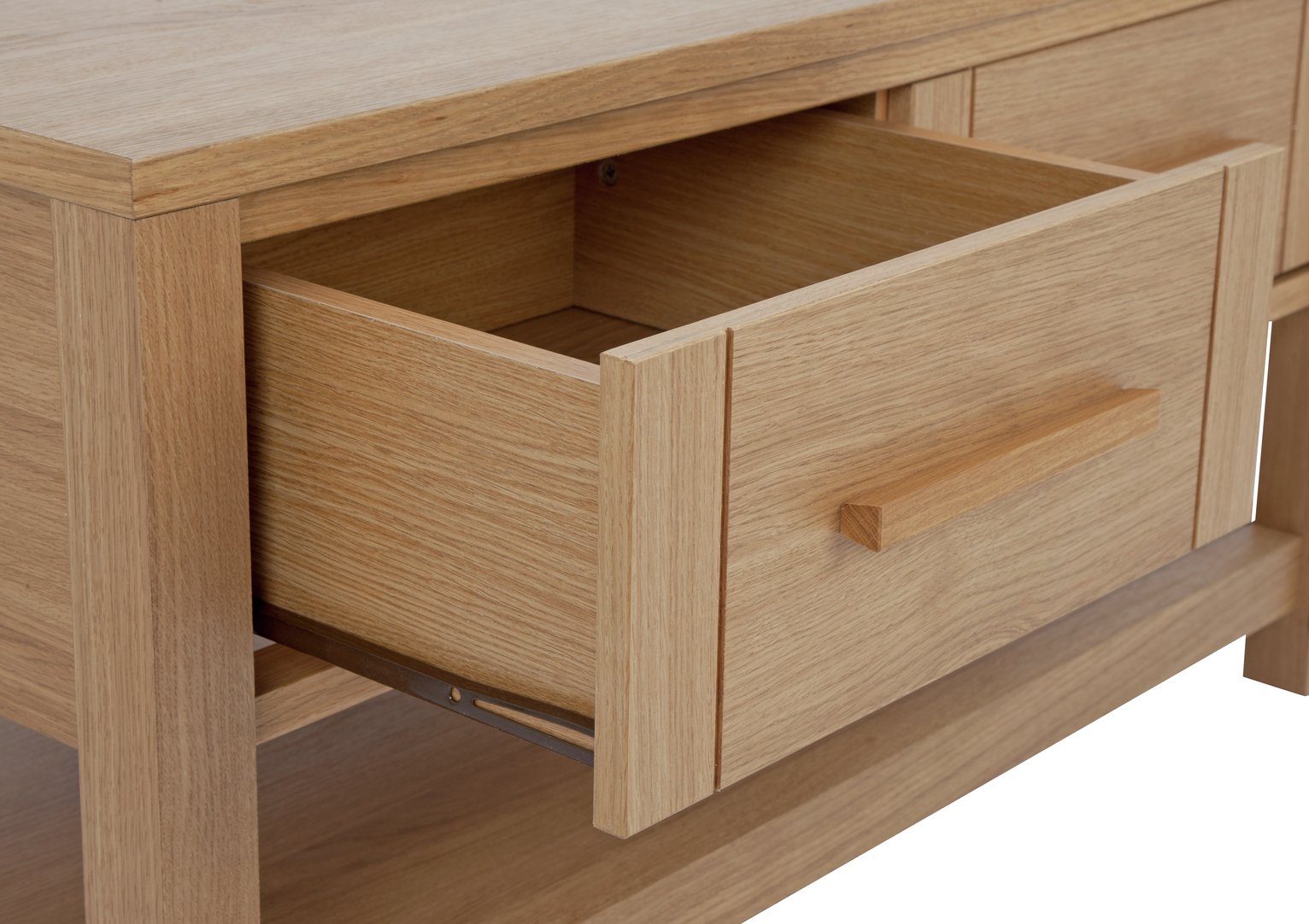 Argos Home Mawsley 2 Drawer Oak Veneer Coffee Table Reviews