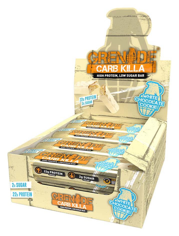 Grenade Carb Killa Protein White Chocolate Cookie - 12 x 60g