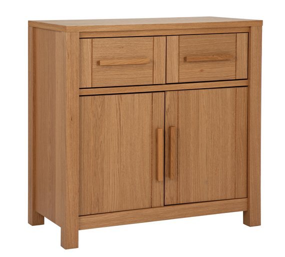 Argos Home Mawsley 2 Door 2 Drawer Oak Veneer Sideboard