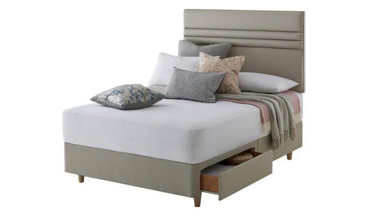 Buy Silentnight Roma Small Double 2 Drawer Divan Set Divan Beds