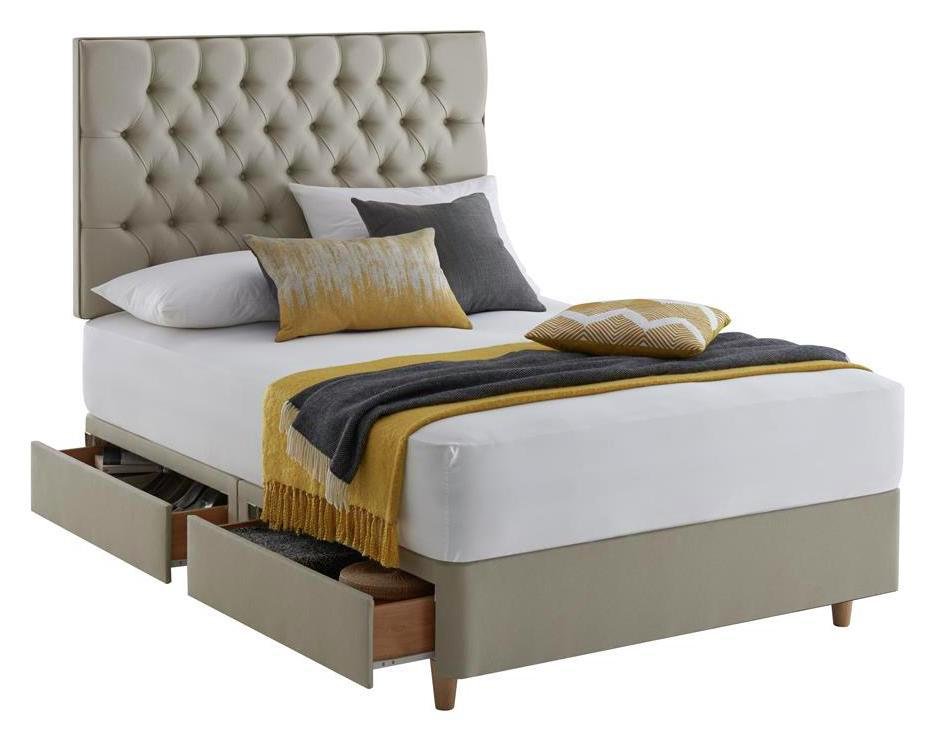 Silentnight Sassaria Small Double 4Drw Divan Set Review