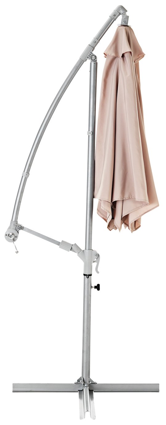 Argos Home Cream Overhanging Parasol Reviews