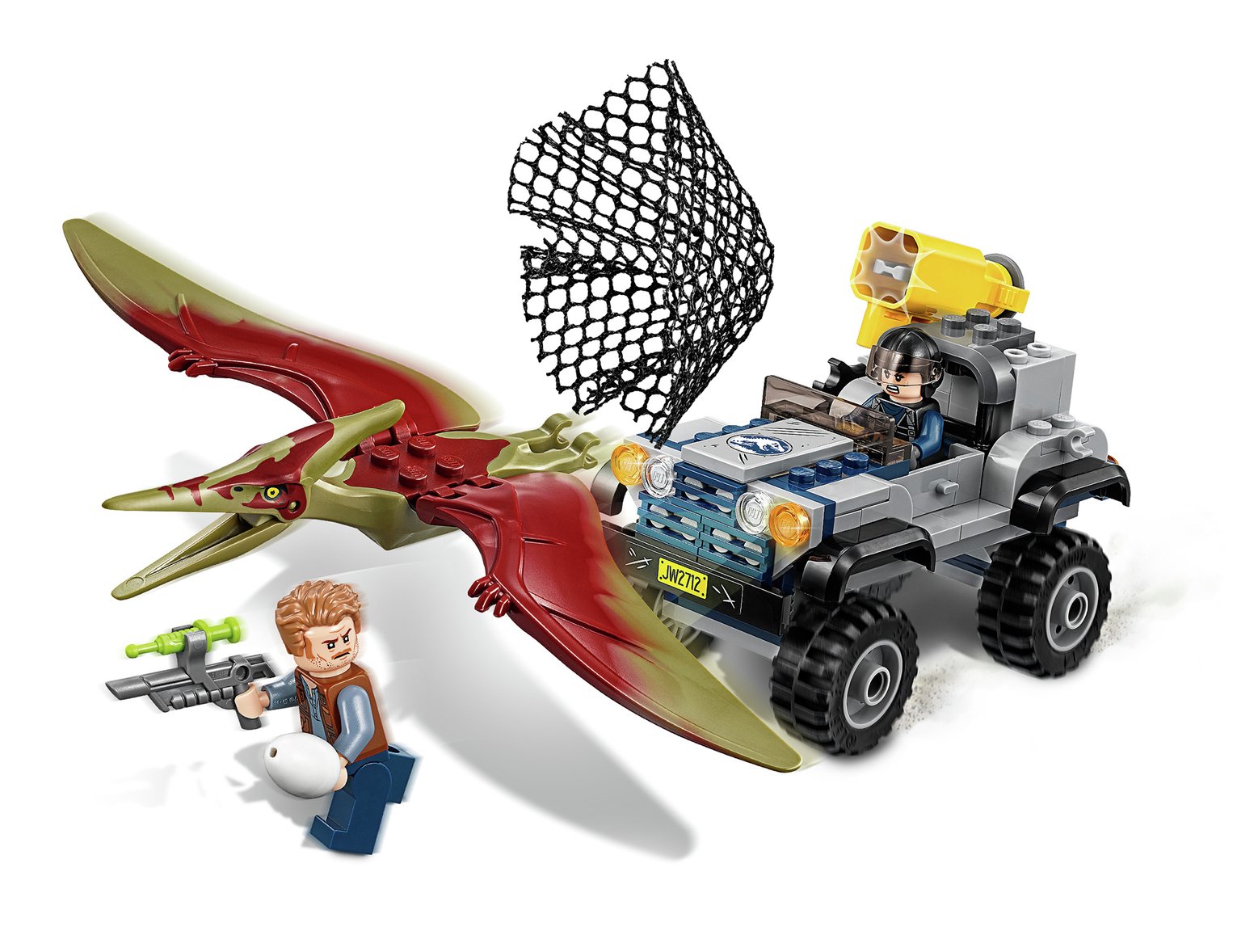 Lego Jurassic World Pteranodon Chase Dinosaur Toy Reviews 