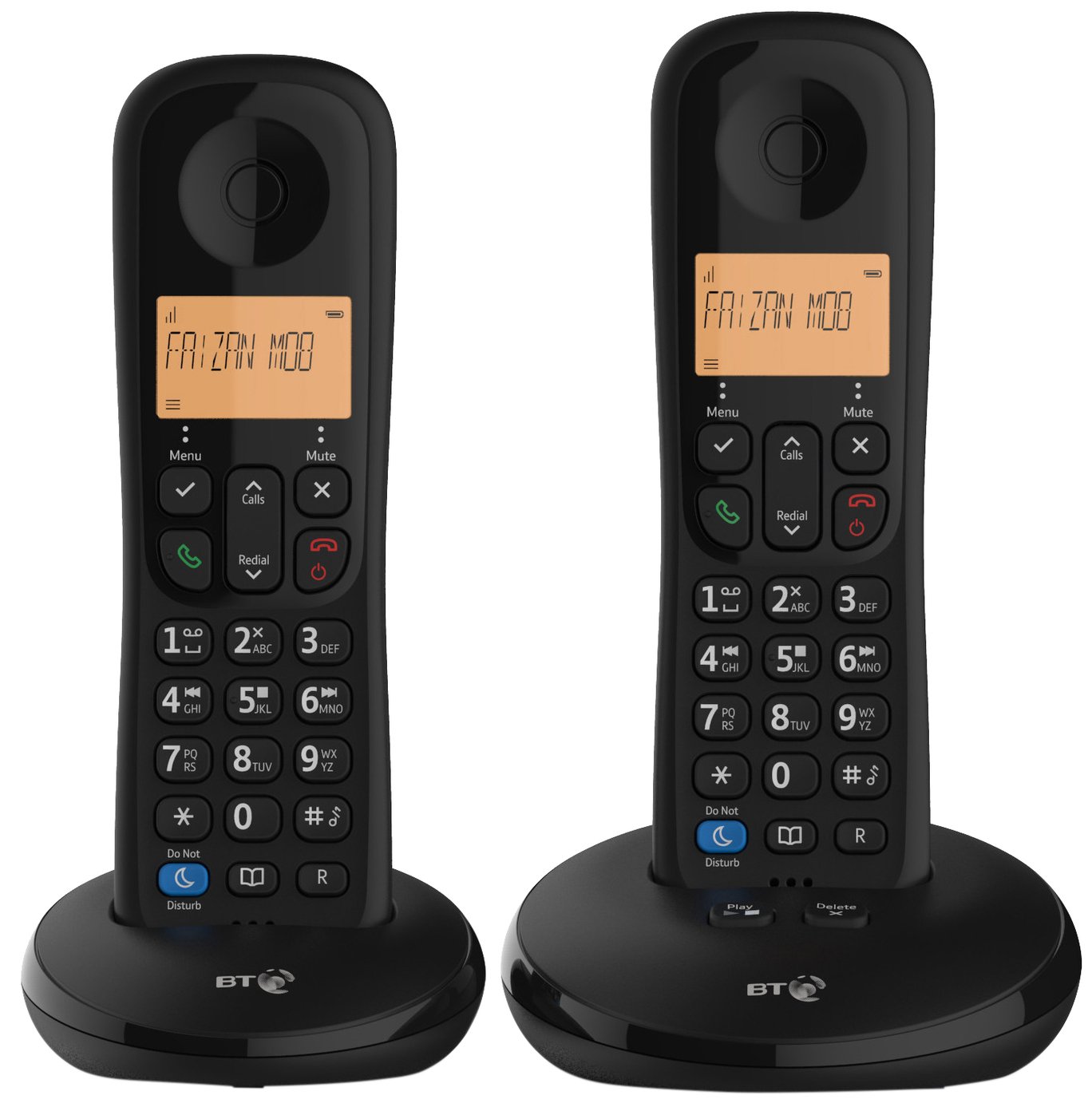 BT Everyday Cordless Telephone & Answer Machine - Twin