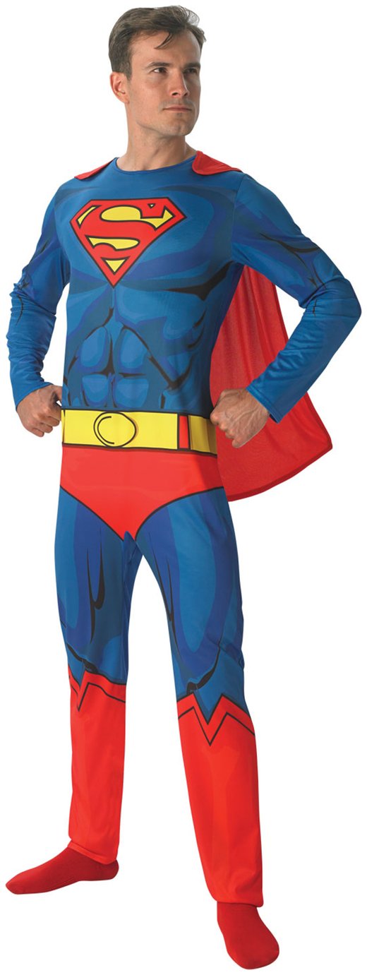 DC Superman Fancy Dress Costume - Large/Extra Large