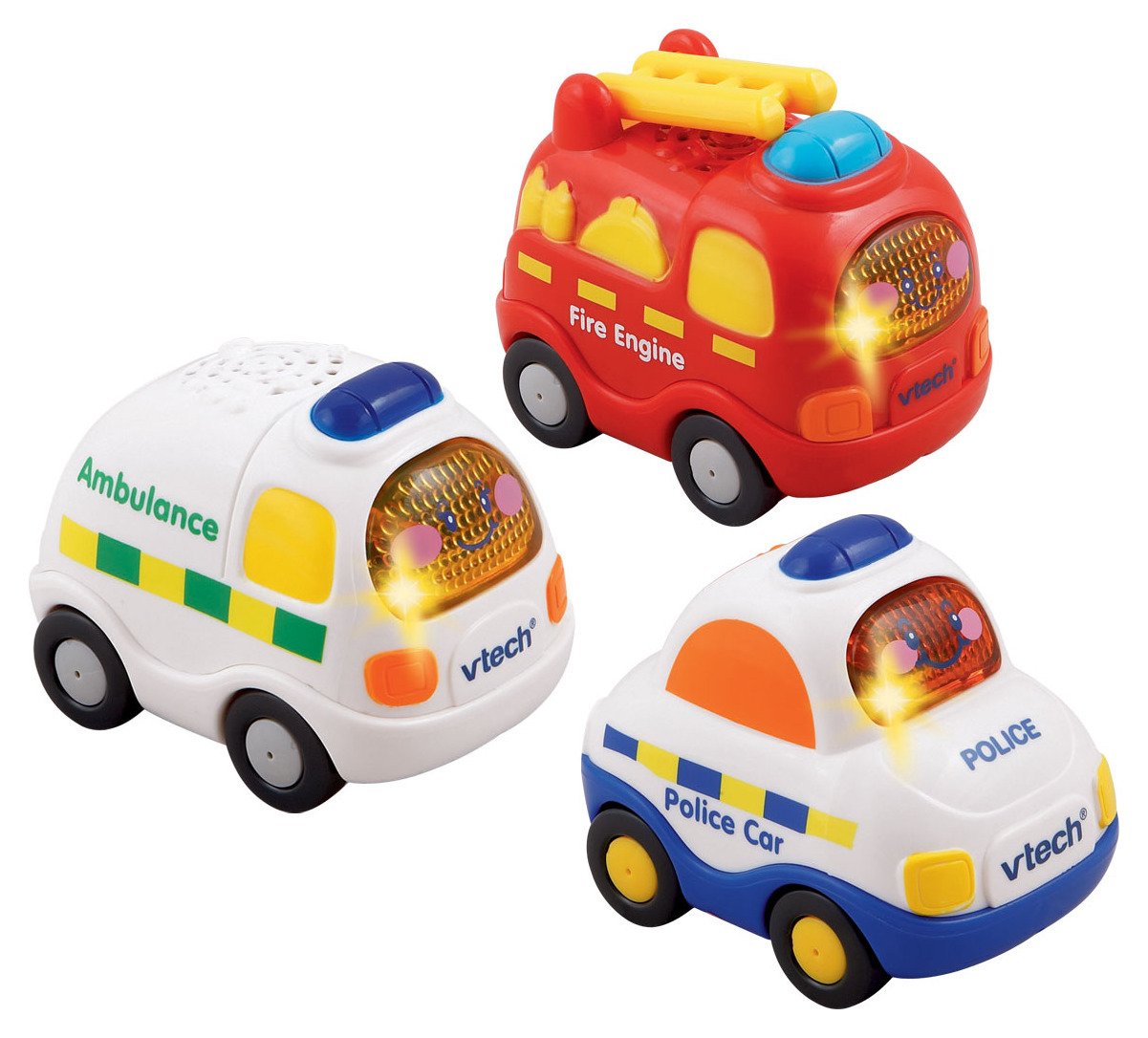VTech Toot Toot Emergency Vehicles 3 Pack