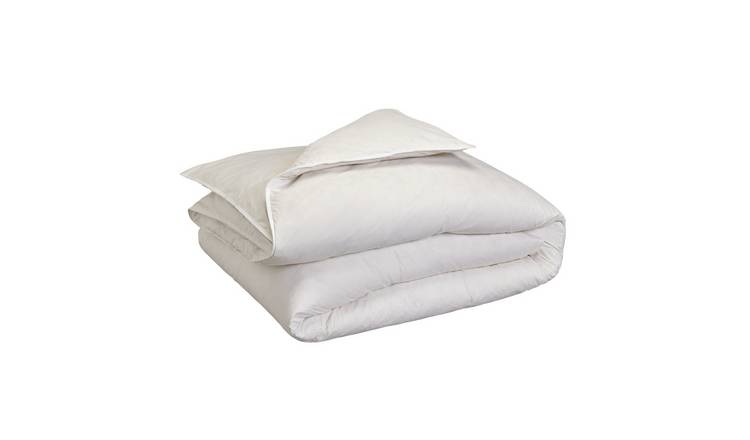 Argos double store duvet and pillows