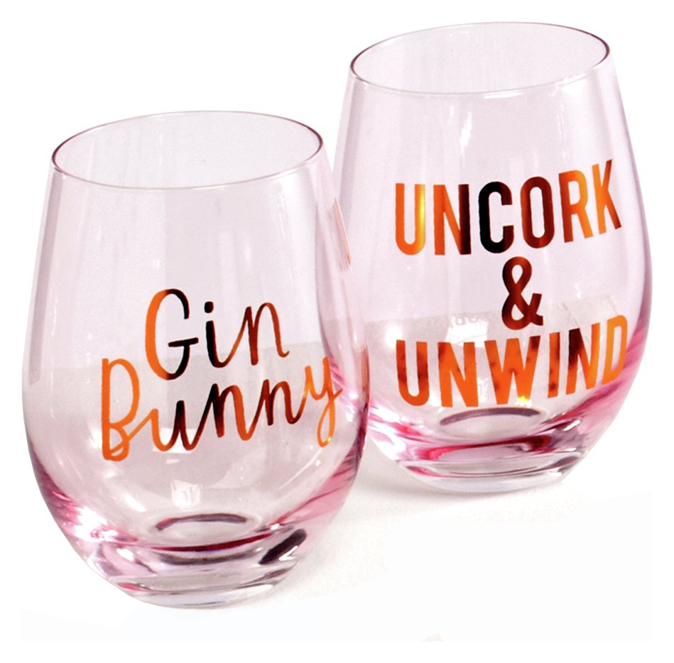 Gin Bunny Glasses - Set of 2