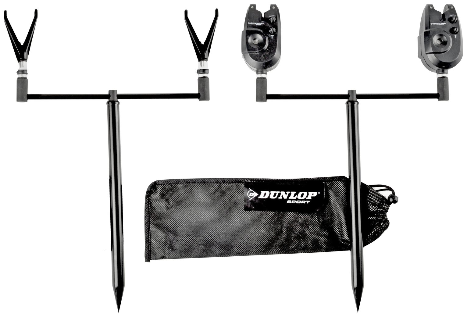 Dunlop Carp Rod Bankside Set with Alarms