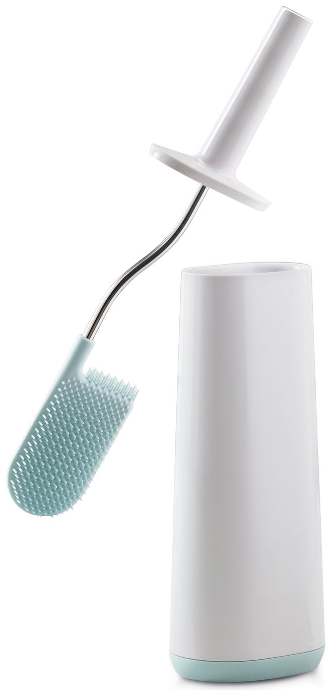 Joseph Joseph Smart Toilet Brush - White & Blue