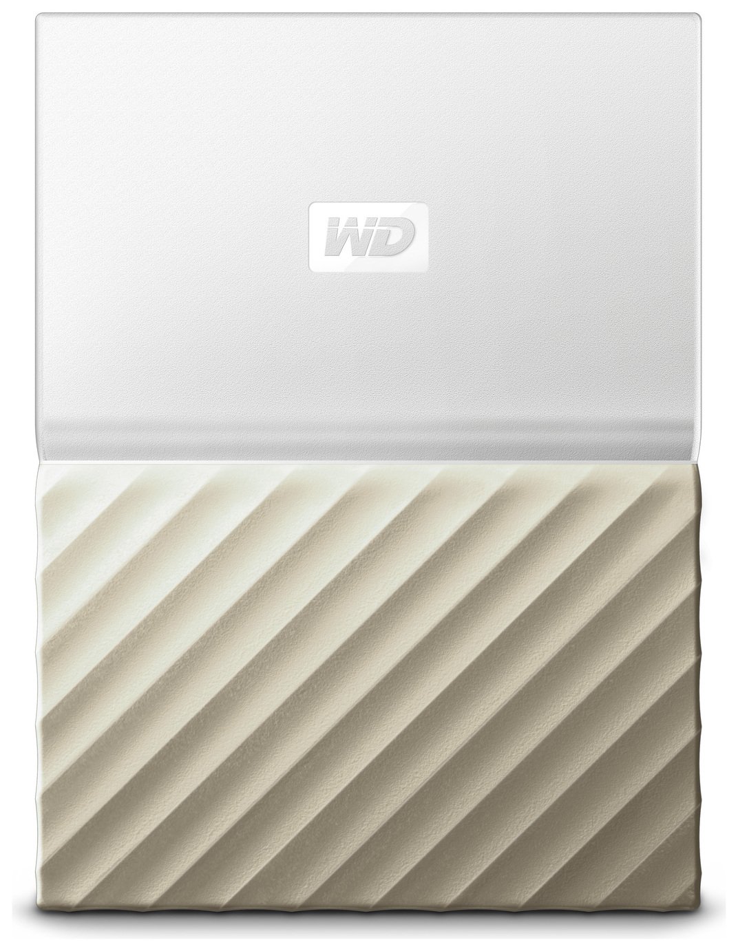 WD My Passport Ultra 4TB Portable Hard Drive - White / Gold