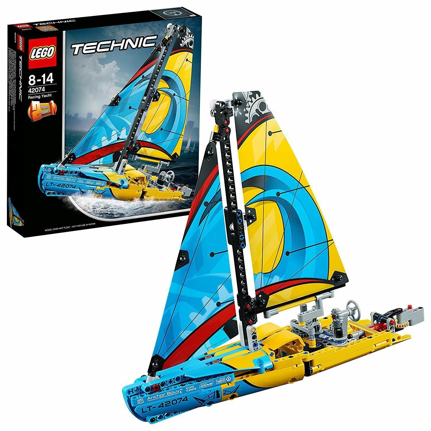 LEGO Technic Racing Yacht Catamaran Model Set  - 42074