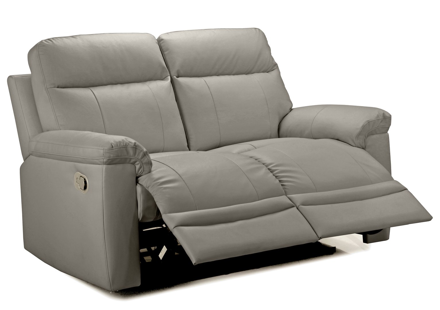 Argos Home Paolo Pair of 2 Seater Manual Recliner Sofa Grey Reviews