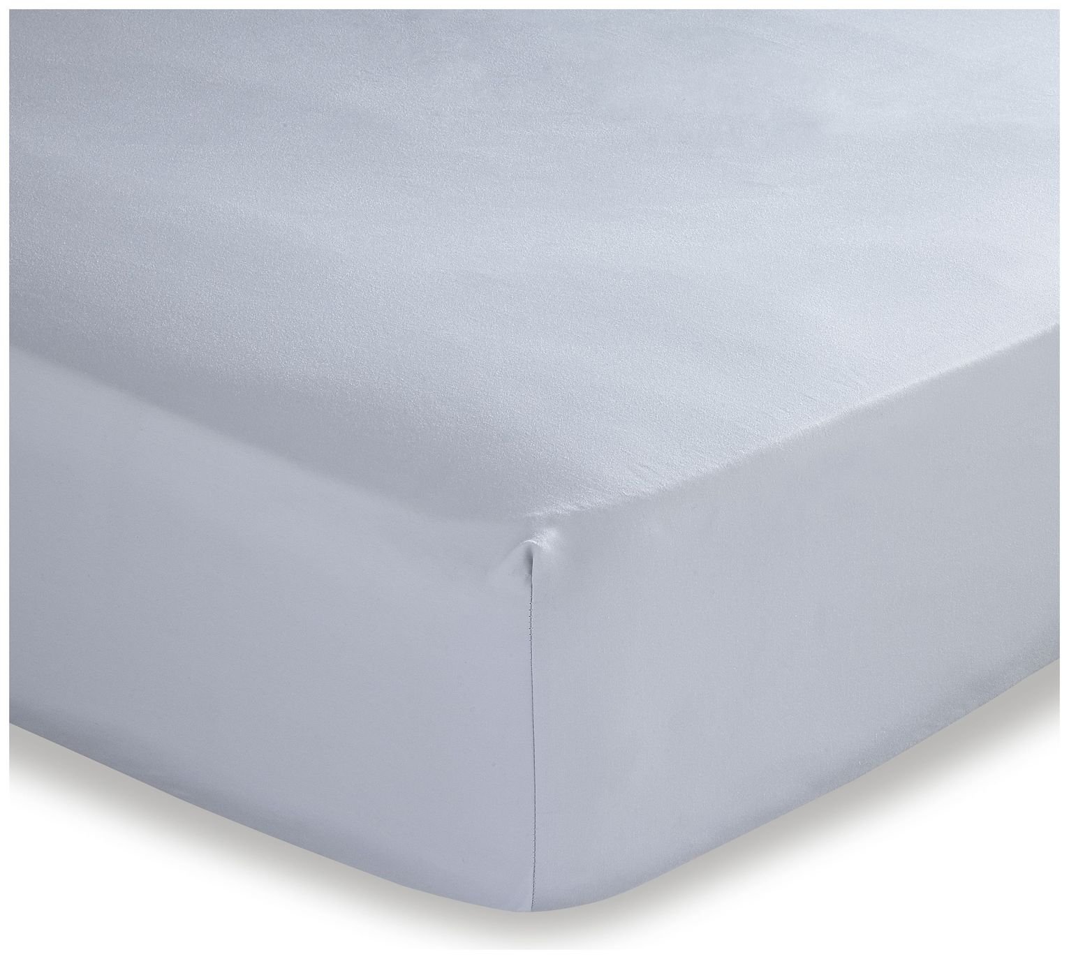 Catherine Lansfield Grey Easy Care Fitted Sheet ‚Äì Single review