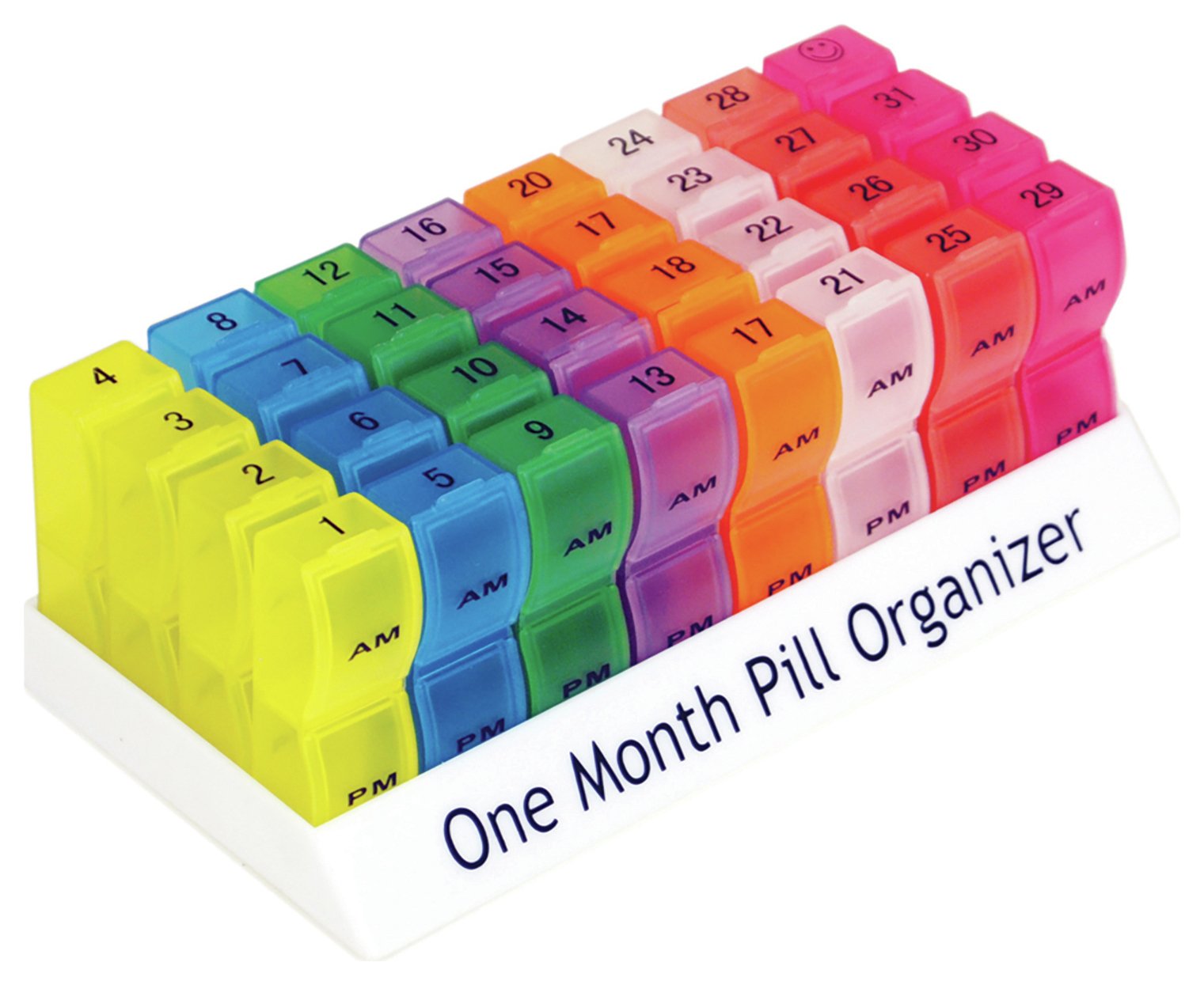 Aidapt Colourful Monthly Pill Organiser Review