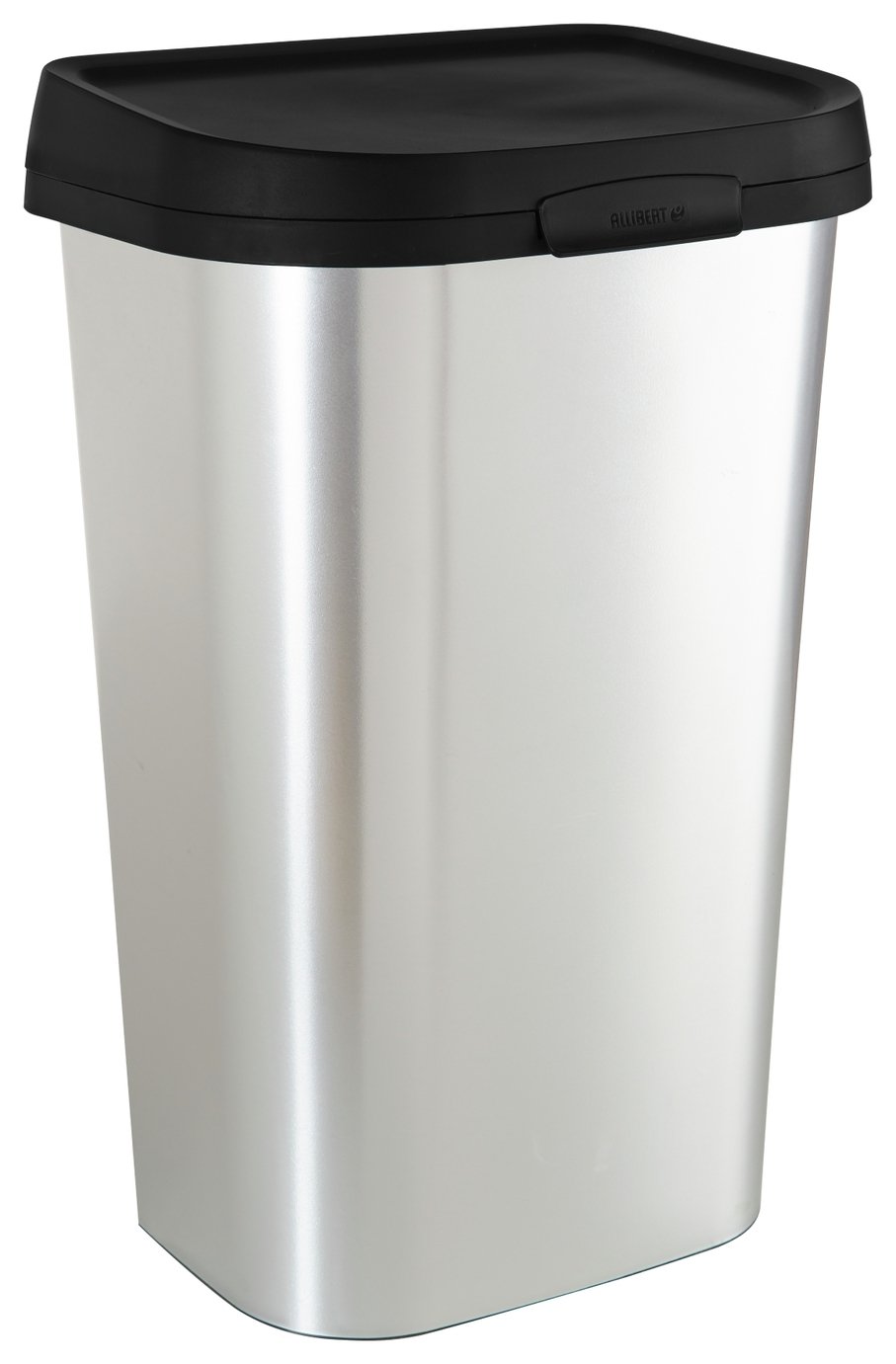 Curver Mistral 50 Litre Lift Top Bin - Silver