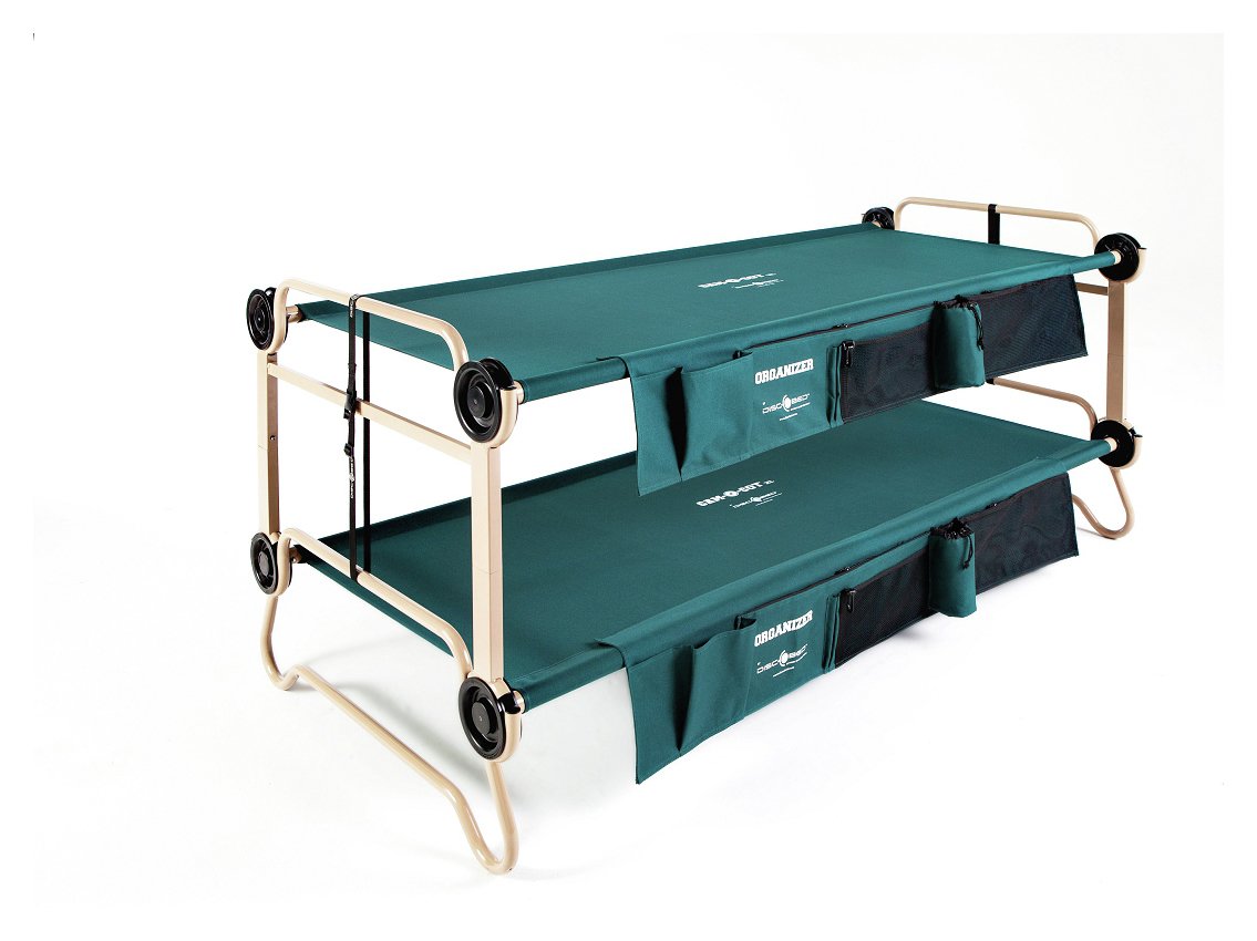 Disc-O-Bed Mobile Bunk Bed With Organisers - X Large