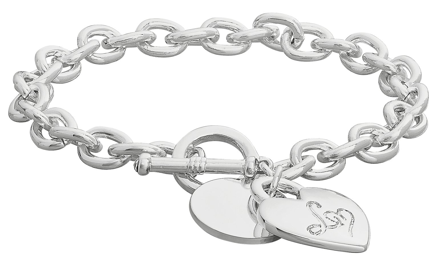 Argos silver deals charm bracelets