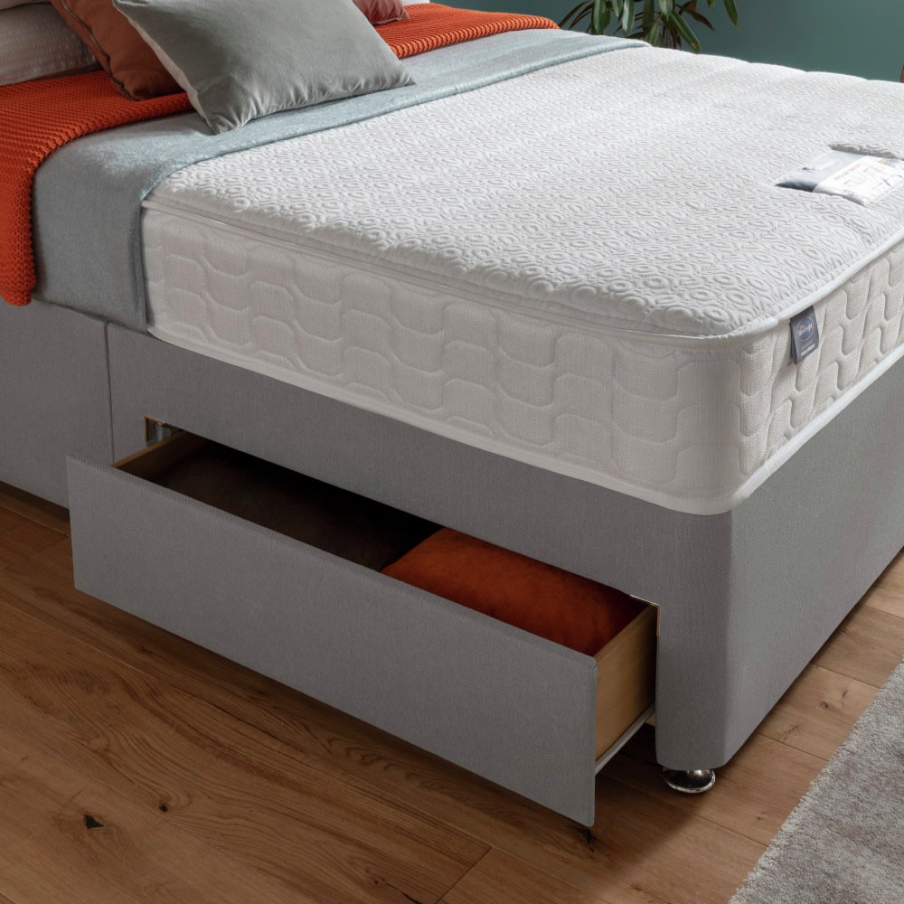 Silentnight Hatfield Memory 2 Drawer Double Divan Bed Reviews