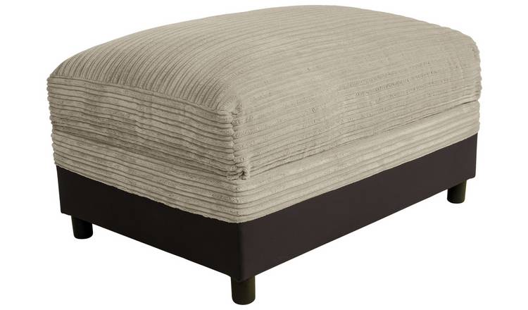 Argos deals grey footstool