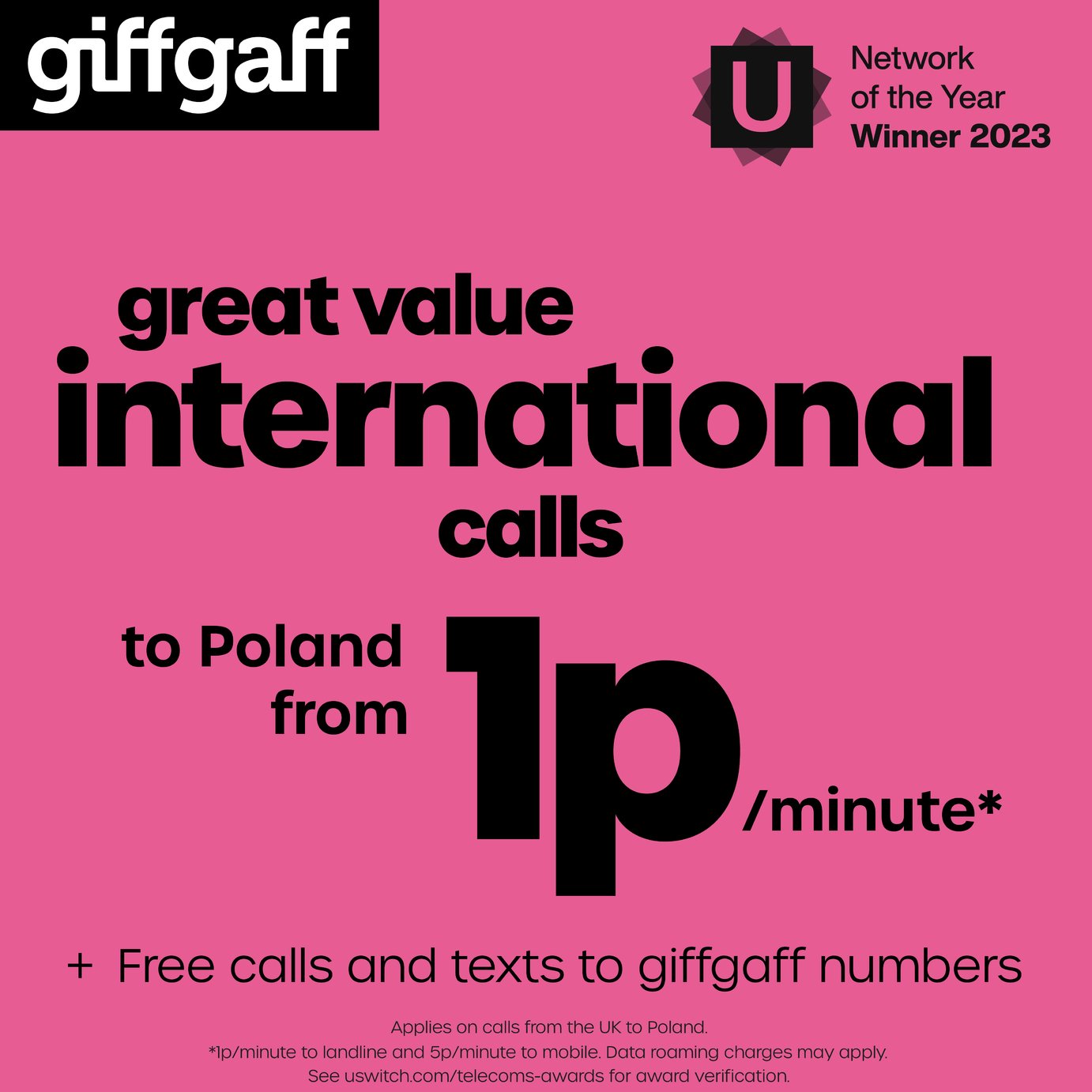 Giffgaff International Pay As You Go Sim Card