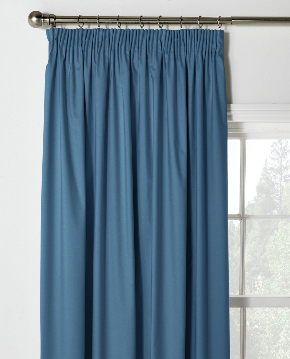ColourMatch Thermal Blackout Curtains - 117x137cm - Navy