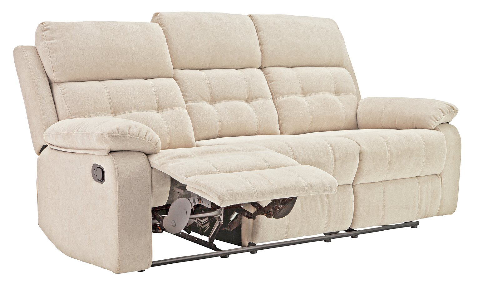 Argos Home June 3 Seater Fabric Recliner Sofa Review