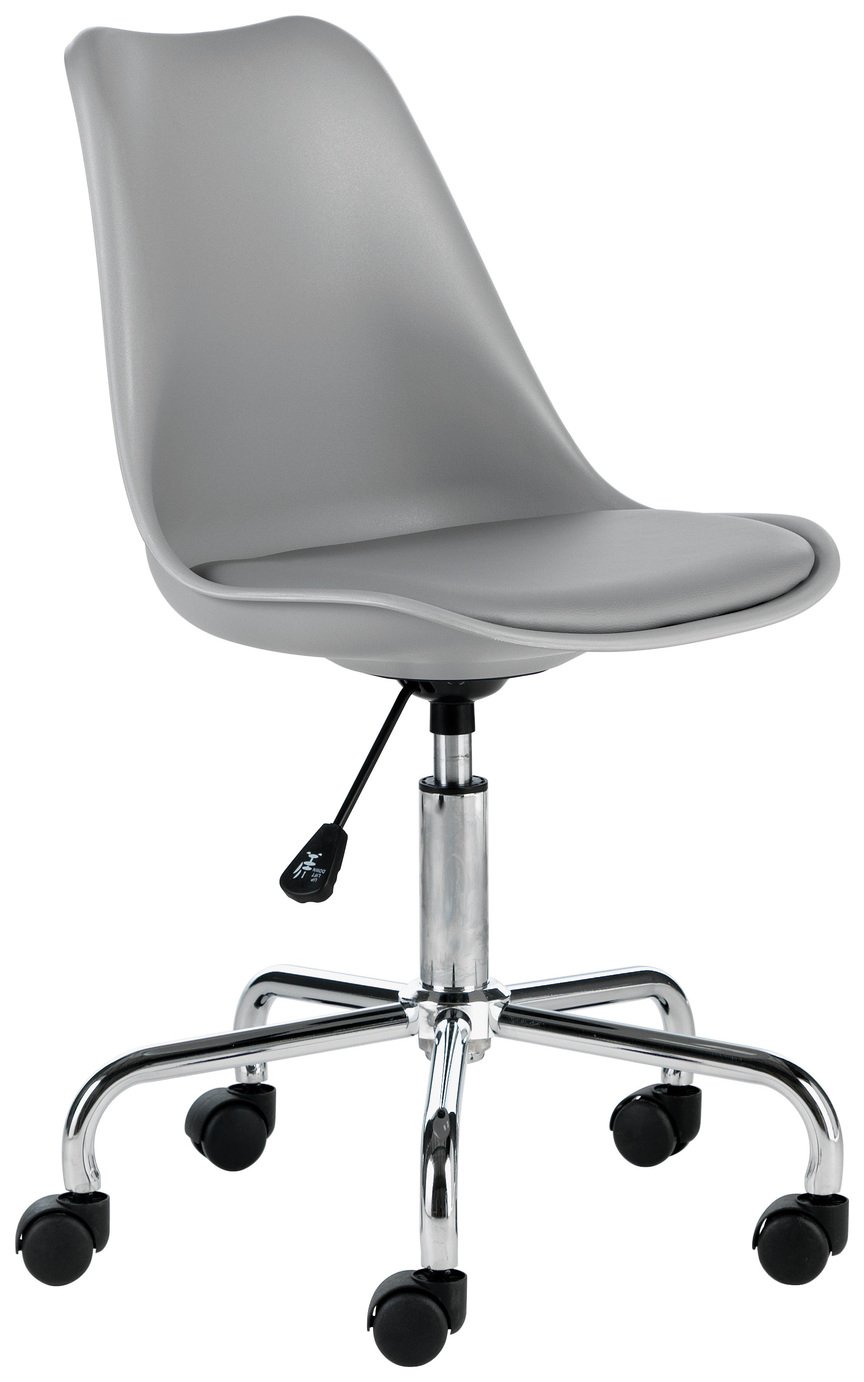 Habitat Ginnie Office Chair - Grey