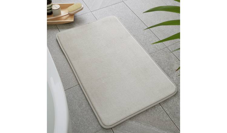 Catherine Lansfield Natural Memory Foam Bath Mat - 50x80cm