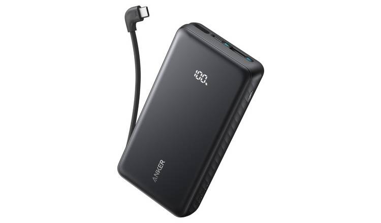 Anker Zolo 20000mAh Power Bank with Built-In USB-C Cable