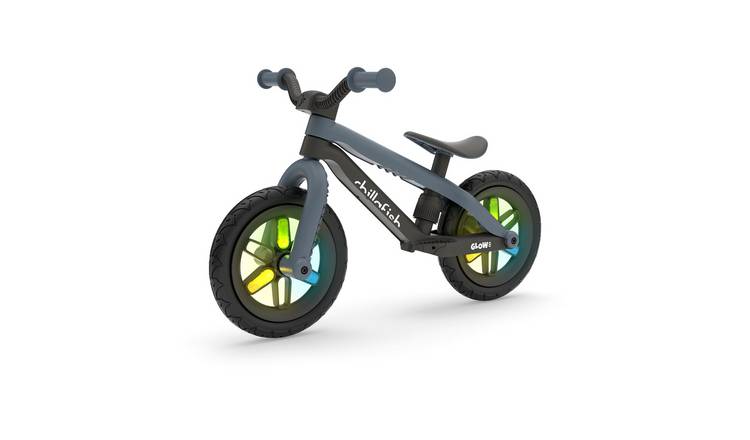 Chillafish BMXie Glow 12 Inch Wheel Size Kids Balance Bike - Anthracite
