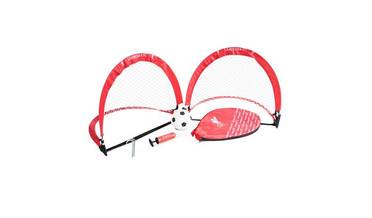 Liverpool FC 1.77 x 1.44 ft Football Training Goal Set