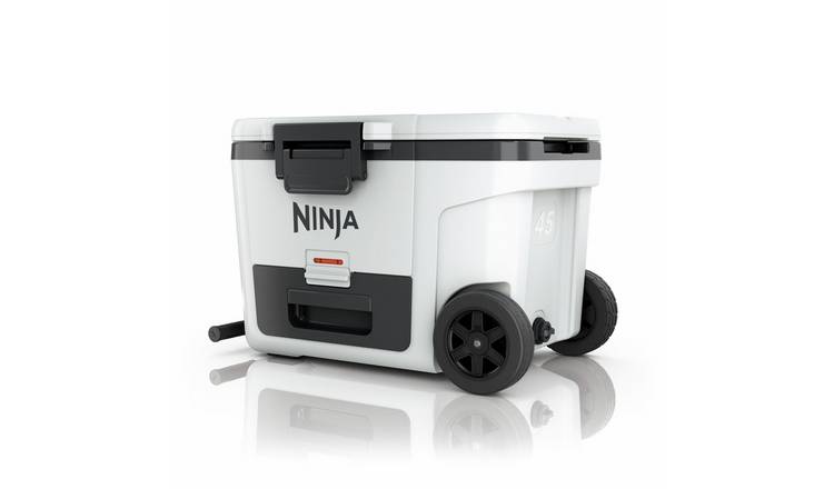 Ninja FrostVault Wheeled Cooler – 45QT / 42L / White