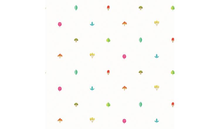 Ohpopsi Forest Spot Juicy Fruit Multicolour Wallpaper
