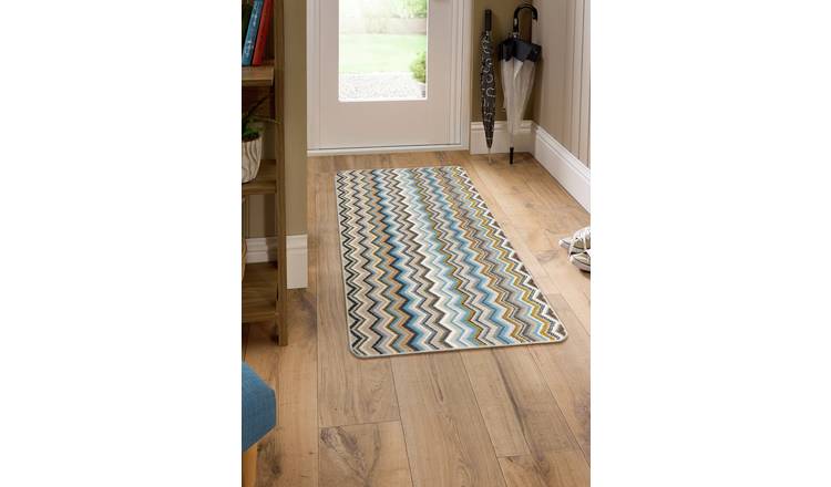My Mat Candy Multi Natural Zig Zag Runner - 67x150cm
