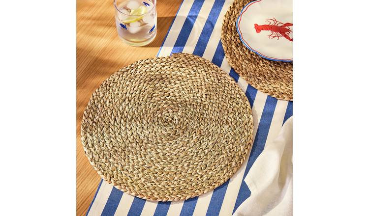 Argos Home Med Coastal Woven Set of 2 Placemats